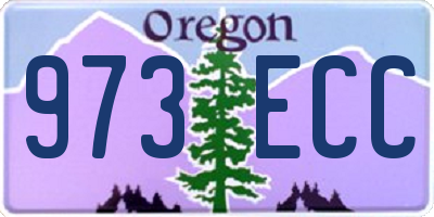 OR license plate 973ECC
