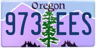 OR license plate 973EES