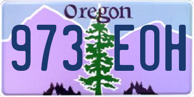 OR license plate 973EOH