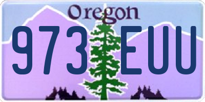 OR license plate 973EUU
