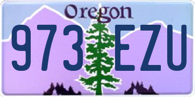 OR license plate 973EZU