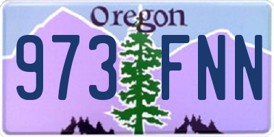 OR license plate 973FNN