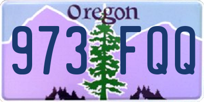 OR license plate 973FQQ