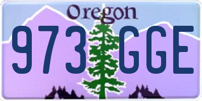 OR license plate 973GGE