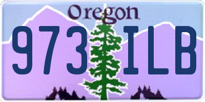 OR license plate 973ILB