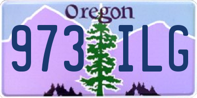 OR license plate 973ILG