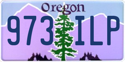 OR license plate 973ILP