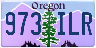 OR license plate 973ILR