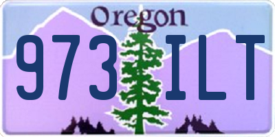 OR license plate 973ILT