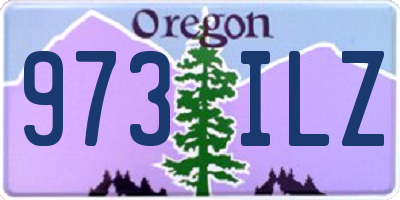 OR license plate 973ILZ
