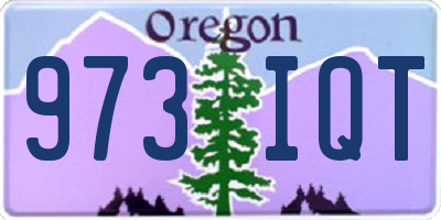 OR license plate 973IQT