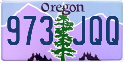 OR license plate 973JQQ
