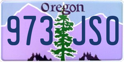 OR license plate 973JSO