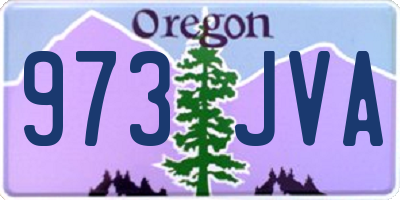 OR license plate 973JVA