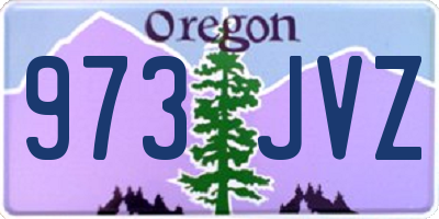 OR license plate 973JVZ