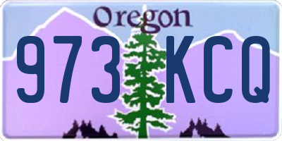 OR license plate 973KCQ