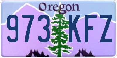 OR license plate 973KFZ