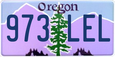 OR license plate 973LEL