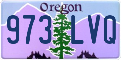 OR license plate 973LVQ
