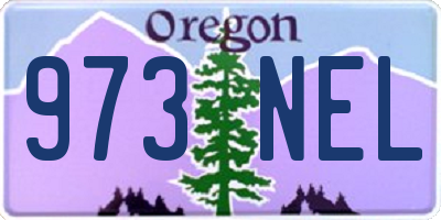 OR license plate 973NEL