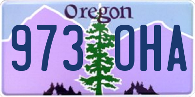 OR license plate 973OHA