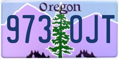 OR license plate 973OJT