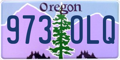 OR license plate 973OLQ
