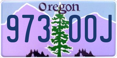 OR license plate 973OOJ