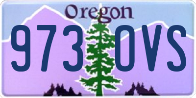 OR license plate 973OVS