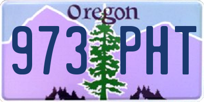 OR license plate 973PHT