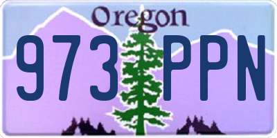 OR license plate 973PPN