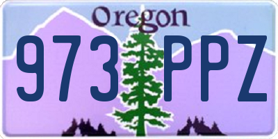 OR license plate 973PPZ