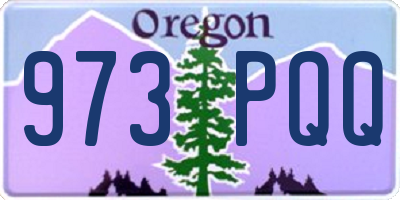 OR license plate 973PQQ