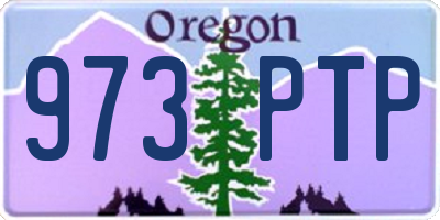 OR license plate 973PTP