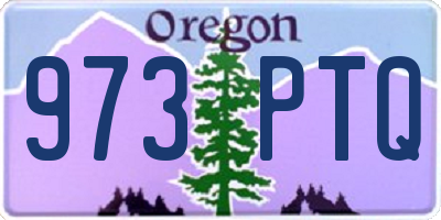 OR license plate 973PTQ