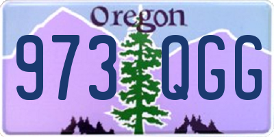 OR license plate 973QGG