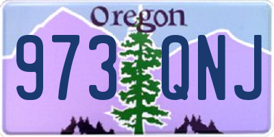 OR license plate 973QNJ