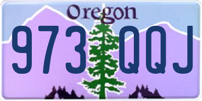 OR license plate 973QQJ