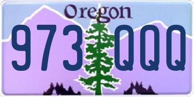OR license plate 973QQQ