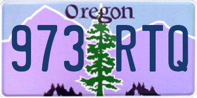 OR license plate 973RTQ