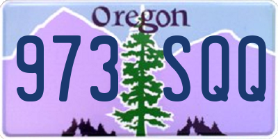 OR license plate 973SQQ