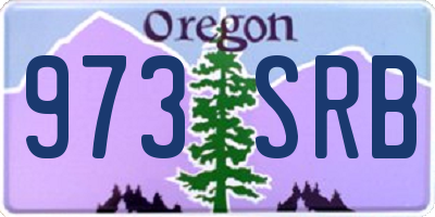 OR license plate 973SRB