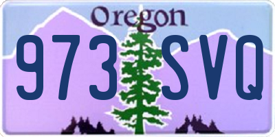 OR license plate 973SVQ