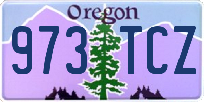OR license plate 973TCZ