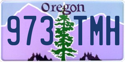 OR license plate 973TMH