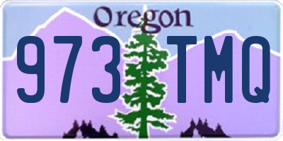 OR license plate 973TMQ