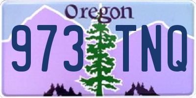 OR license plate 973TNQ