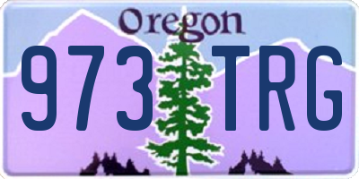 OR license plate 973TRG