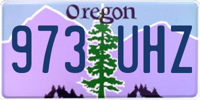 OR license plate 973UHZ