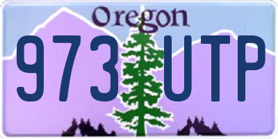 OR license plate 973UTP
